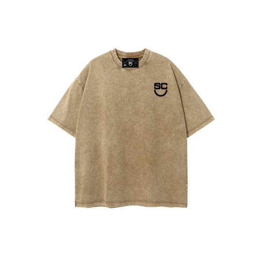 "SOLD OUT" Indi Cat Oversized Acid Wash Tee
