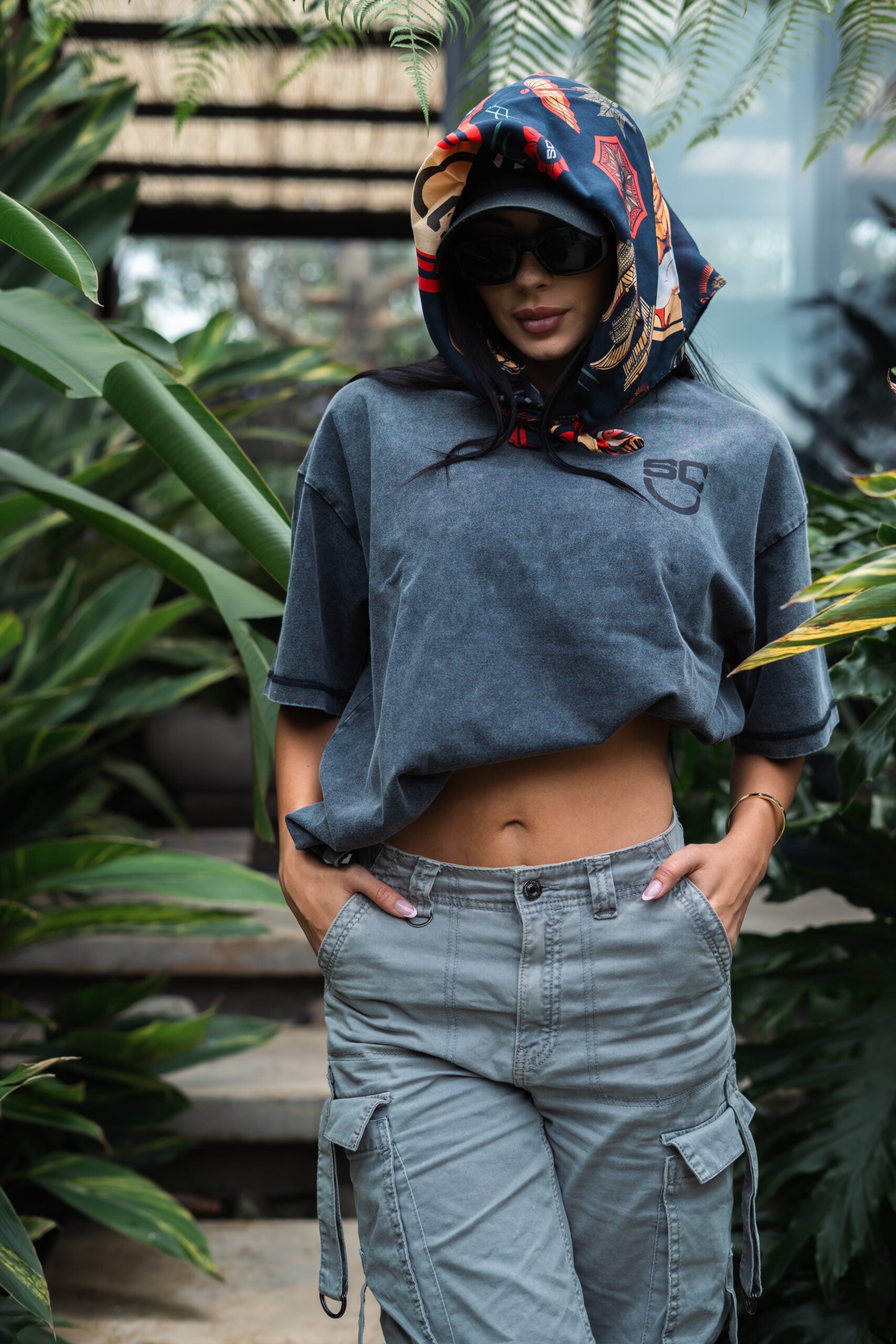 Tokio trip 100% Silk Twill Bandana