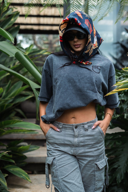 Tokio trip 100% Silk Twill Bandana